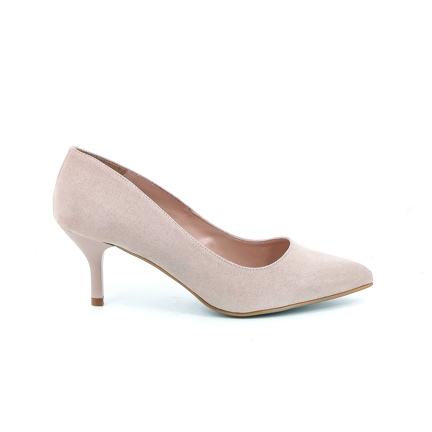 GIULIA PUMPS 5CM SUEDE NUDE