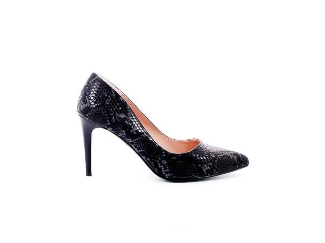 GIULIA ESCARPIN 8CM HABIBI ANTRACITA