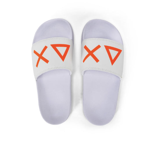 SUN68 UNISEX SLIPPERS WHITE