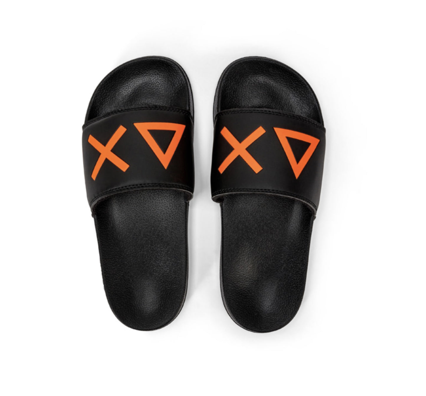 SUN68 UNISEX SLIPPERS BLACK