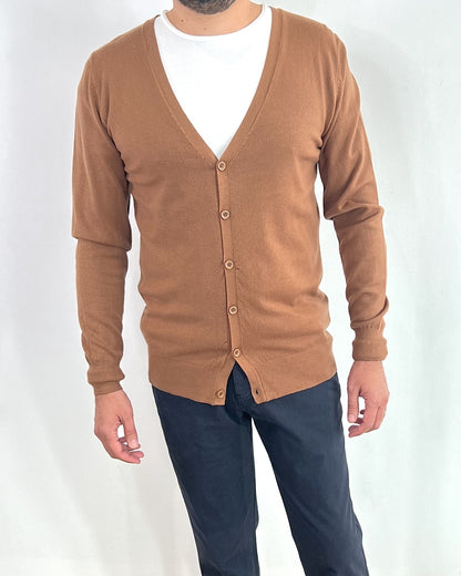 MEN Gilet Romeo Camel