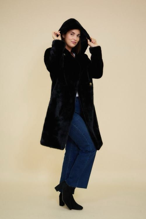 Manteau Teddy VIP Noir