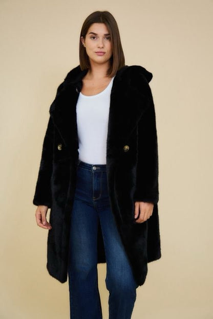 Manteau Teddy VIP Noir