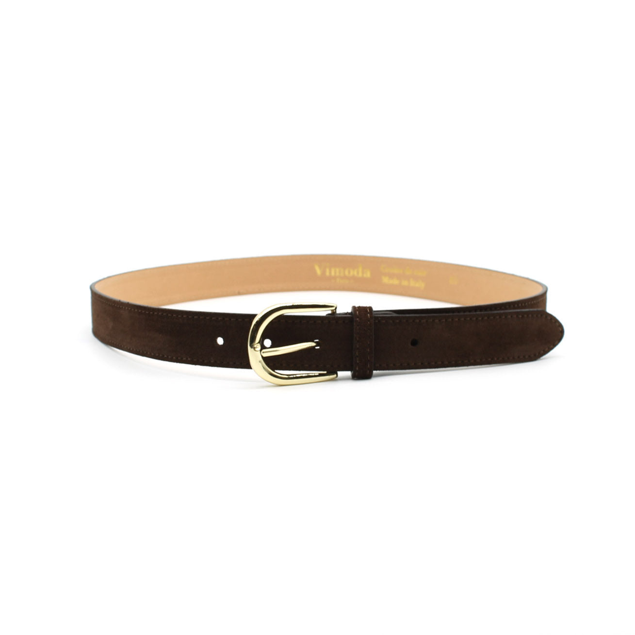 Ceinture Cuir Daim Choco