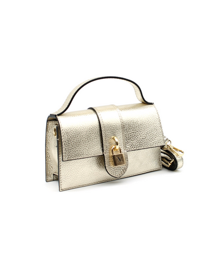 VENICE GOLD LEATHER BAG