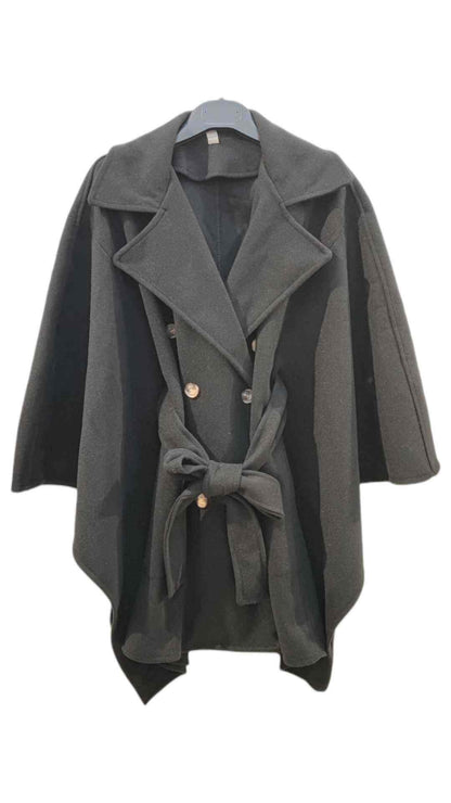 Manteau Cape Noir TU