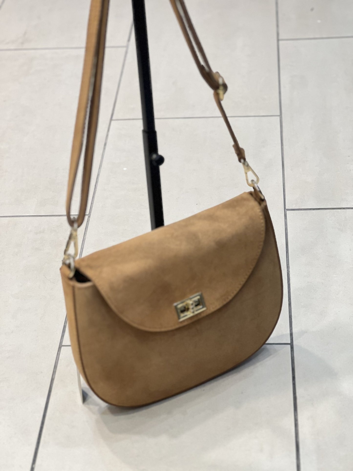 SAC CUIR DAIM LILY