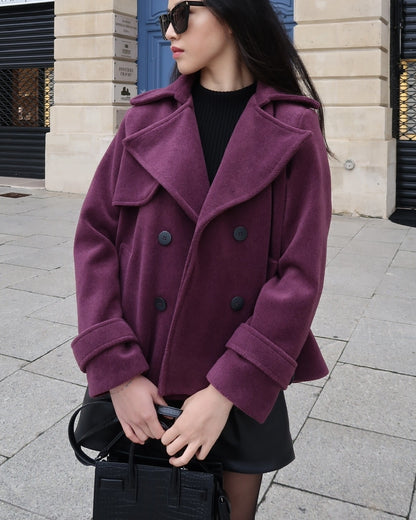 Manteau Lucy Violine