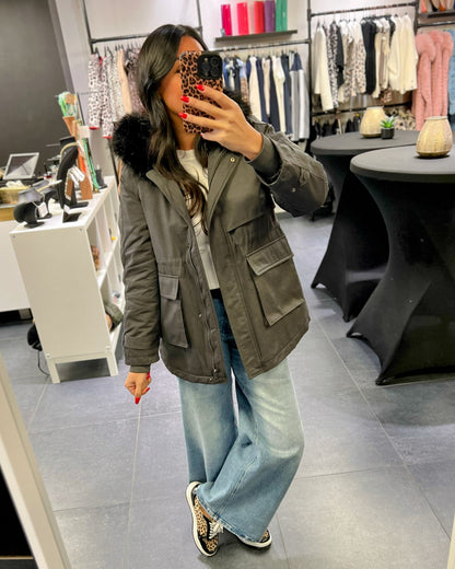 Louna Parka Gray