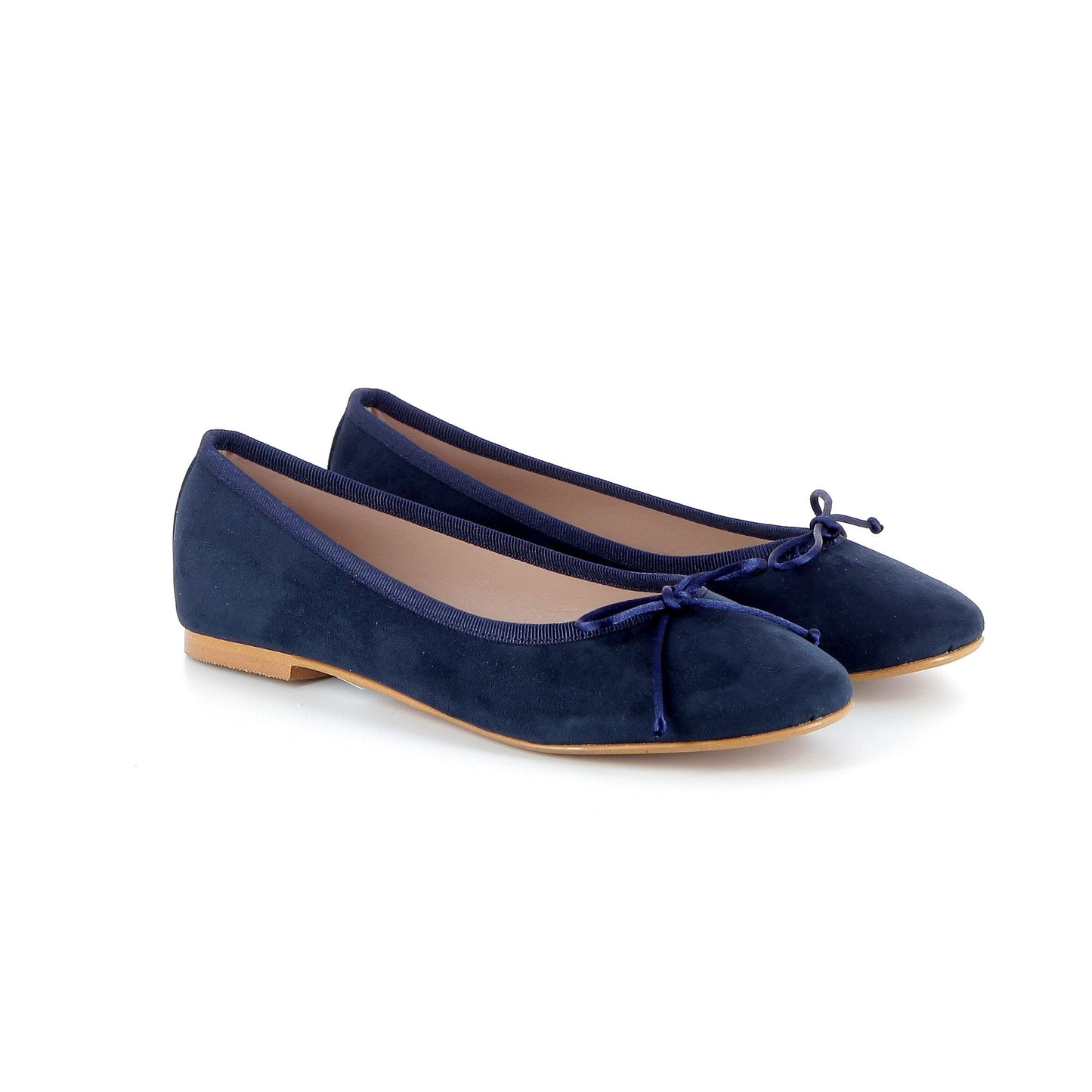 GIULIA BALLERINA SUEDE NAVY