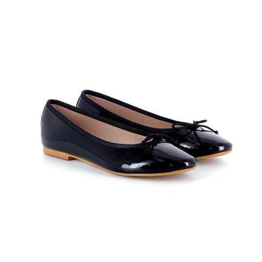 GIULIA BALLERINA VERNICE NEGRO LAST 40