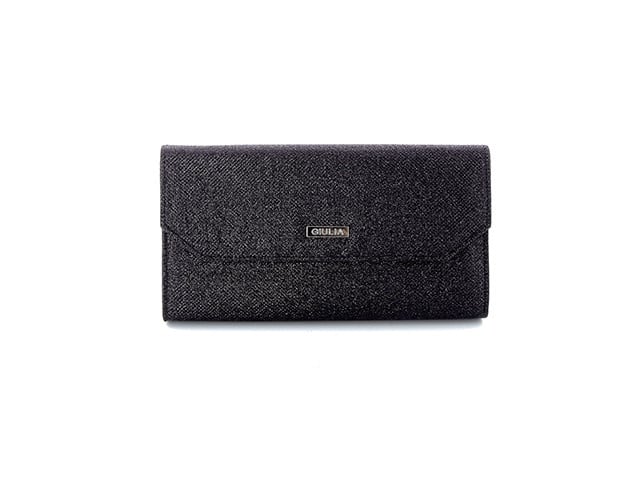 GIULIA BAG PAILLETTES NEGRO