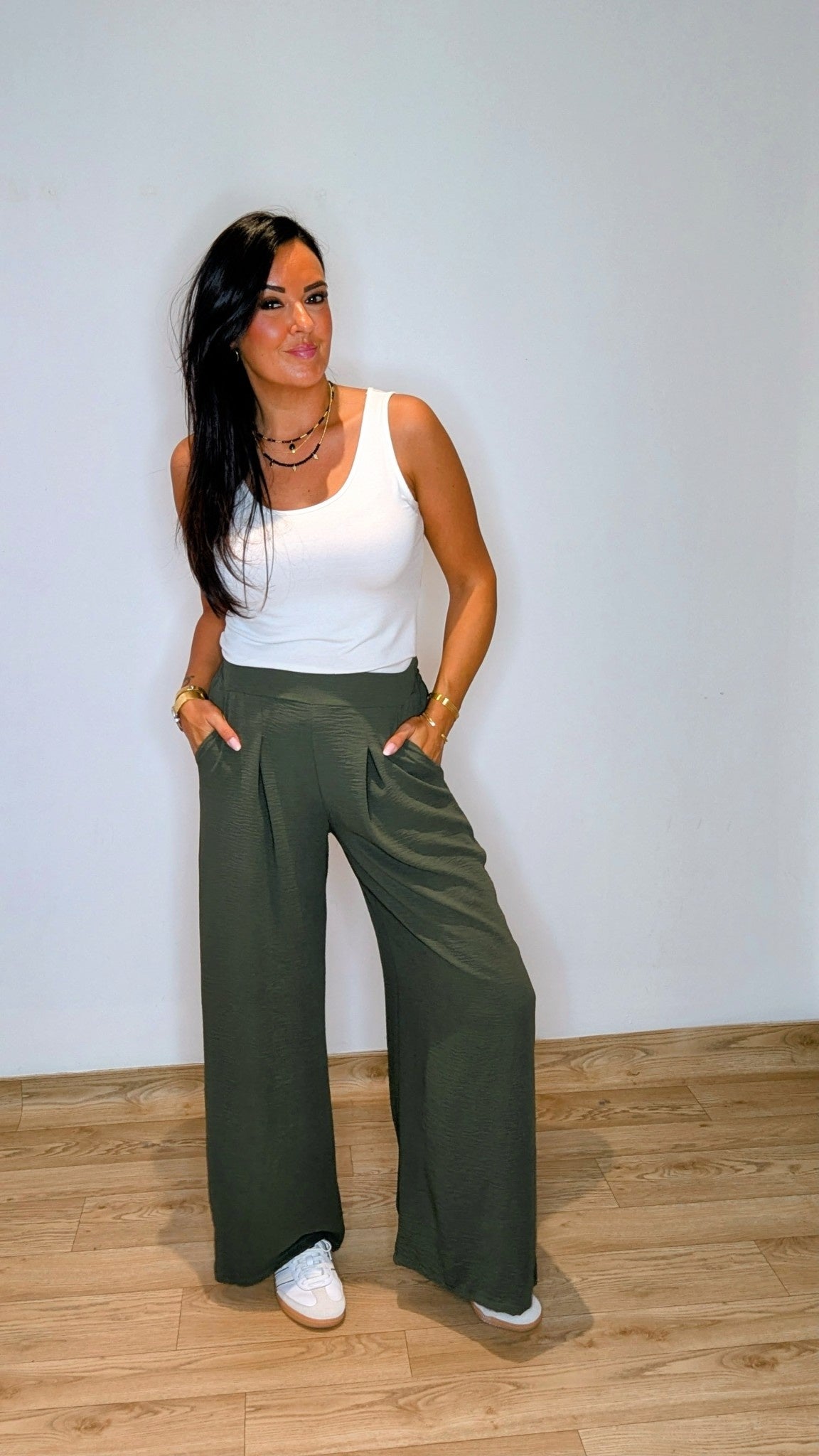 Pantalon Bella Kaki