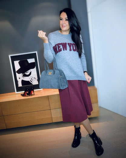 Pull Vita New York Gris TU