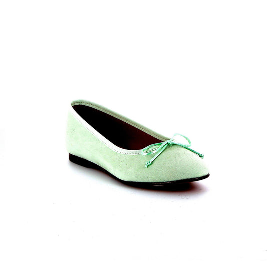 GIULIA BALLERINA ANTE VERDE PASTEL